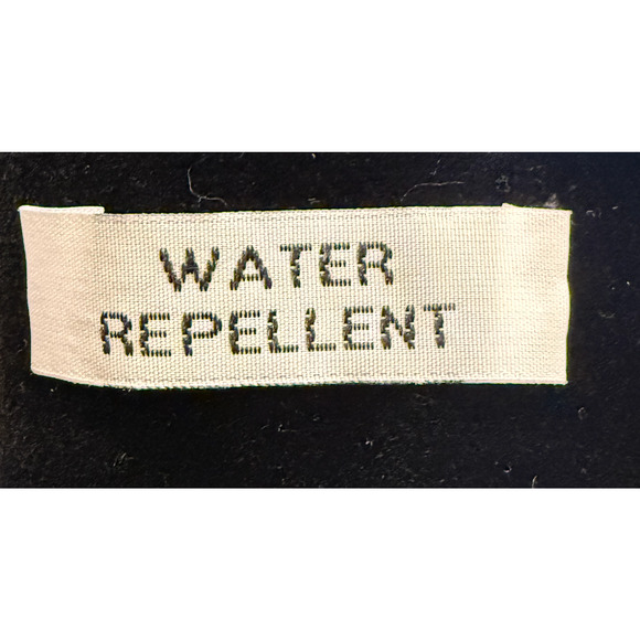 NWT JANE POST BLACK VELVET HOODED RAIN PARKA COAT $650 SIZE MEDIUM - Picture 12 of 14